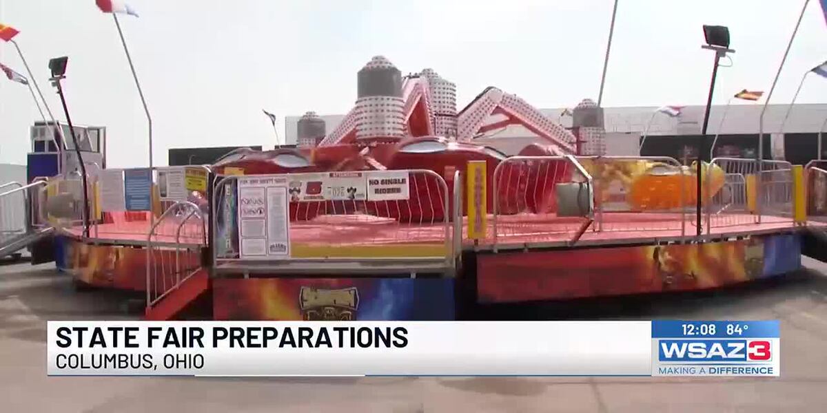 WSAZnews's tweet card. The Ohio State Fair runs through Aug. 3 in Columbus.