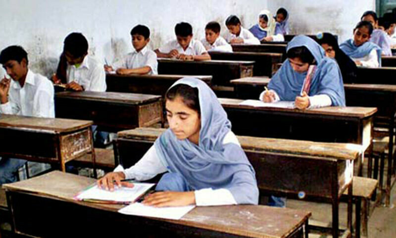 Shanzaf's tweet card. Sanjan Nagar Public Education Trust Higher Secondary School, Nordic International School, and the Beaconhouse College Programme’s Juniper Campus in Quetta are shortlisted institutions.