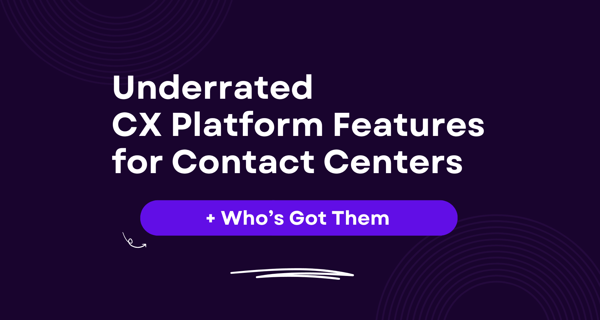 CXFoundation's tweet card. Discover the most underrated CX platform features contact centers must prioritize, plus which vendors have those features.