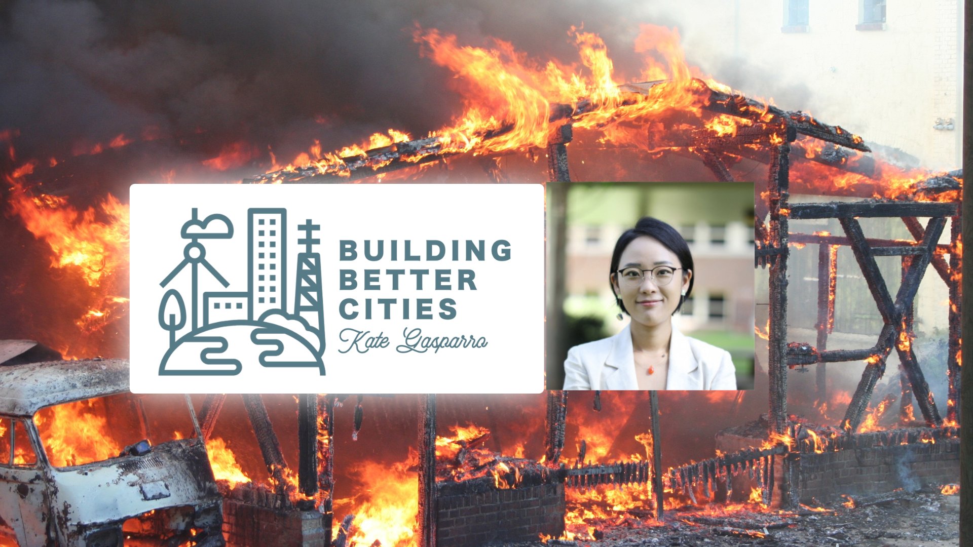 UCLALuskin's tweet card. Rebuilding for Resilience: Dr. Minjee Kim on Post-Fire Urban Planning