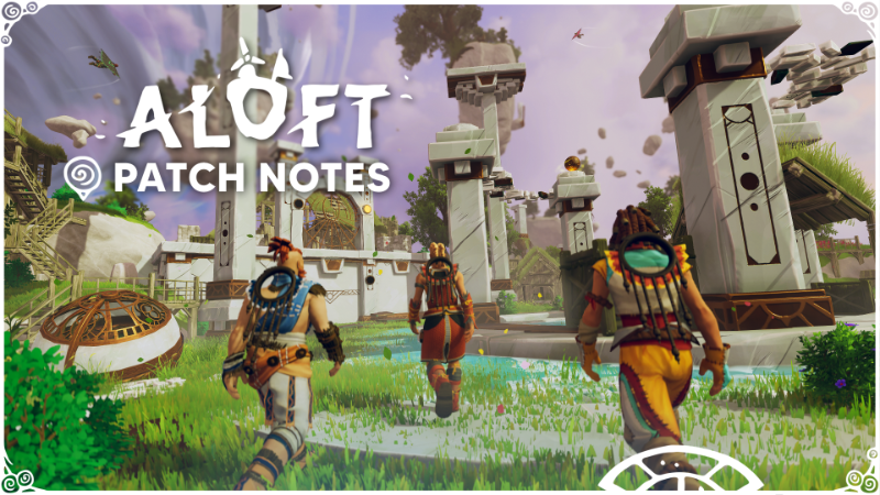 Aloft_Game's tweet card. BUG FIXES Fixed an issue that could cause the quest lines to disappear Fixed an issue that could cause issues when cutting down small trees in multiplayer SMALL CHANGES Increased the render distance...