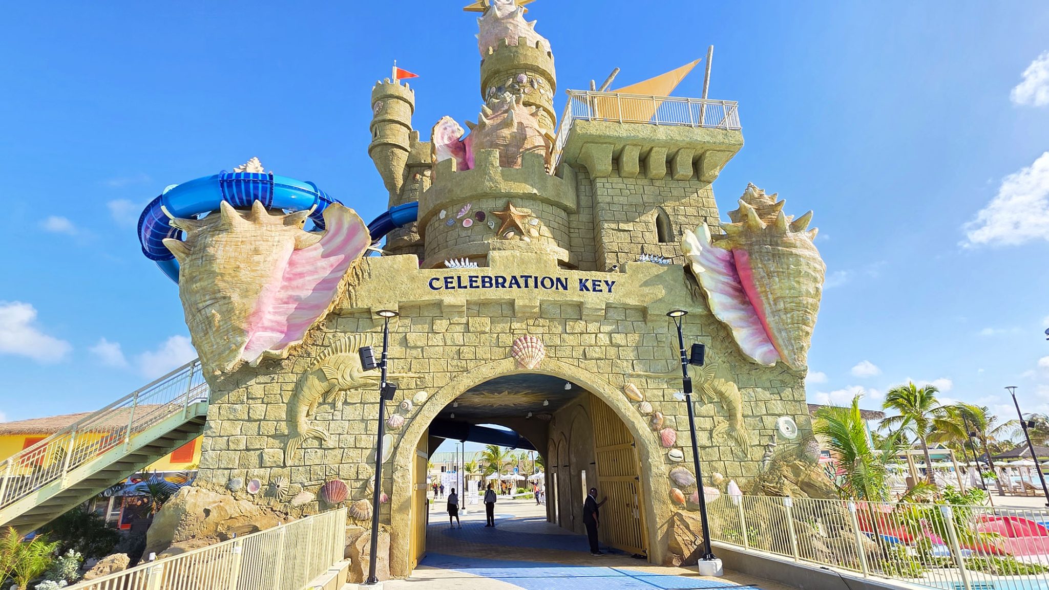 CruiseFever's tweet card. This past weekend, Carnival Cruise Line opened their new private resort in The Bahamas, Celebration Key. Cruise Fever was there on opening day to see what