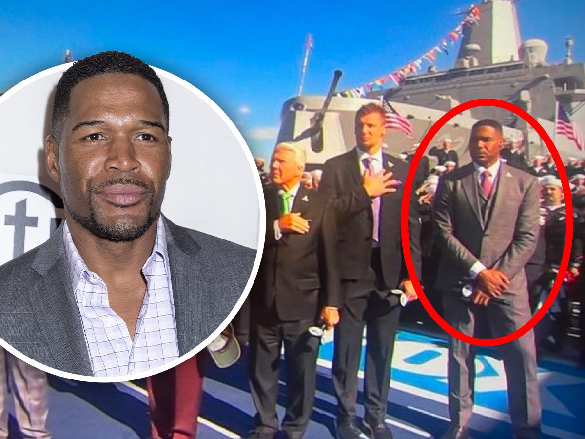 CSLewisDaily's tweet card. Former football star and current sports analyst Michael Strahan has finally responded to criticism he received for the way he stood during a rendition of the National Anthem. The controversy began on...