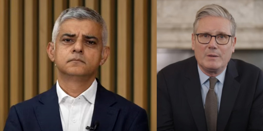 HumanEvents's tweet card. London mayor demands UK government recognize Palestinian state