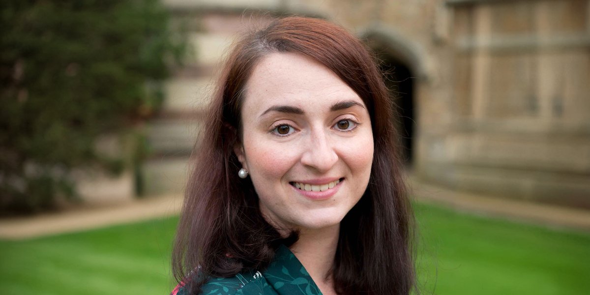 CCBBerkeley's tweet card. Calliope Dendrou, Professor and Fellow, U of Oxford
