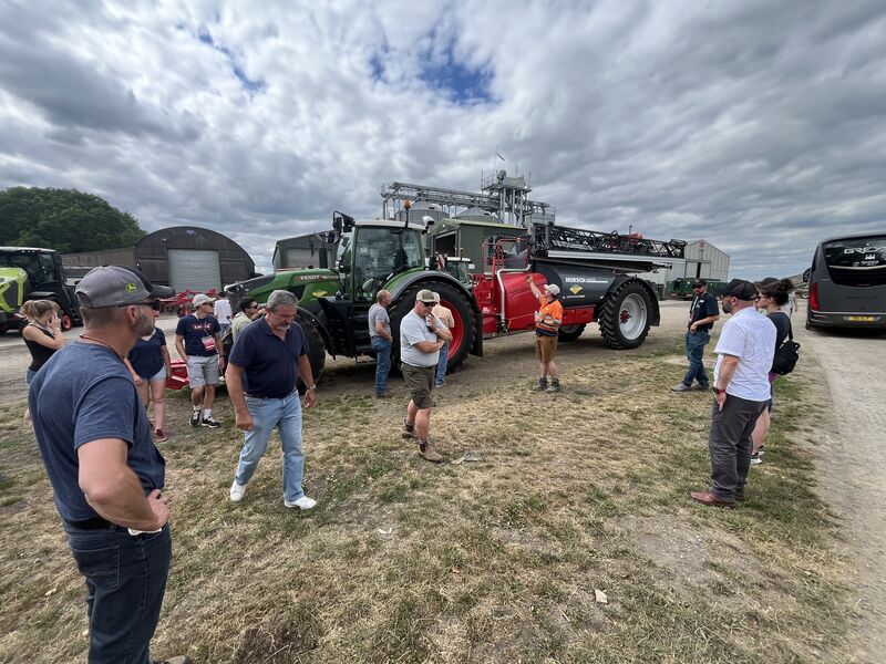 FEeditors's tweet card. It’s been a great week so far spending time touring the UK with farmers from the USA and Canada. Our goal: to learn better cropping practices for wheat production. The UK is one of the global yield...