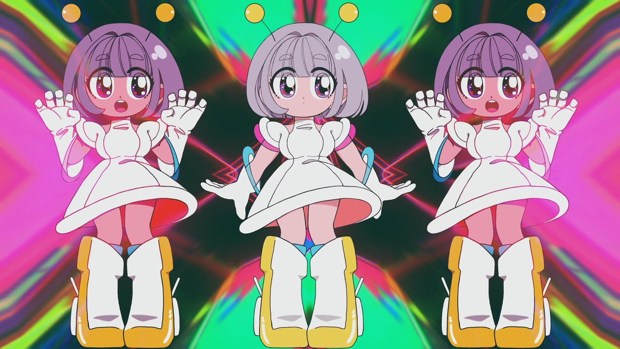 tsuki0425's tweet card. きっとキミの街にもあらわれる!歌:初音ミク&Tommy曲:芝動画:バーミーズイラスト:もちだ様X(Twitter...