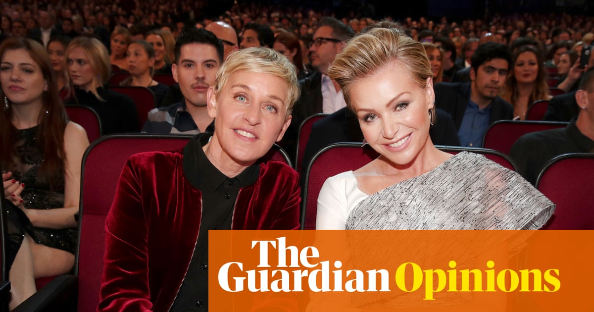 theguardianfeed's tweet card. You can’t blame DeGeneres for wanting to escape a toxic atmosphere. But she is of the exalted class who can buy themselves out of a bind, says Guardian columnist Emma Brockes