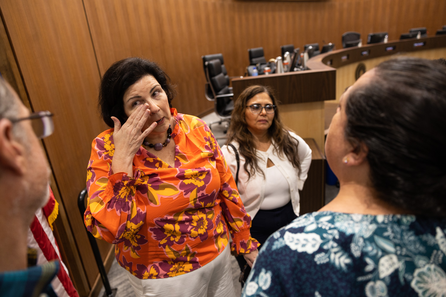 VoiceofOC's tweet card. Orange officials tabled a resolution calling on ICE agents to clearly identify themselves and not wear masks when they operate in the city.