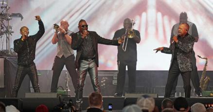 stltoday's tweet card. American pop icons Earth, Wind and Fire deliver a performance full of highs and lows during St. Louis concert.