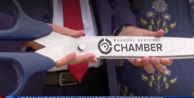 WFXRnews's tweet card. ROANOKE, Va. (WFXR)- Officials at the Roanoke Regional Chamber of Commerce celebrated their new space with a formal ribbon cutting ceremony Tuesday. Executive director Eric Sichau said the new loca…