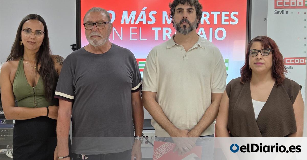 eldiarioAnd's tweet card. Los sindicatos presentan una batería de iniciativas institucionales para que la Diputación de Sevilla y los 106 municipios de la provincia extiendan la cultura preventiva y nieguen el acceso en las...