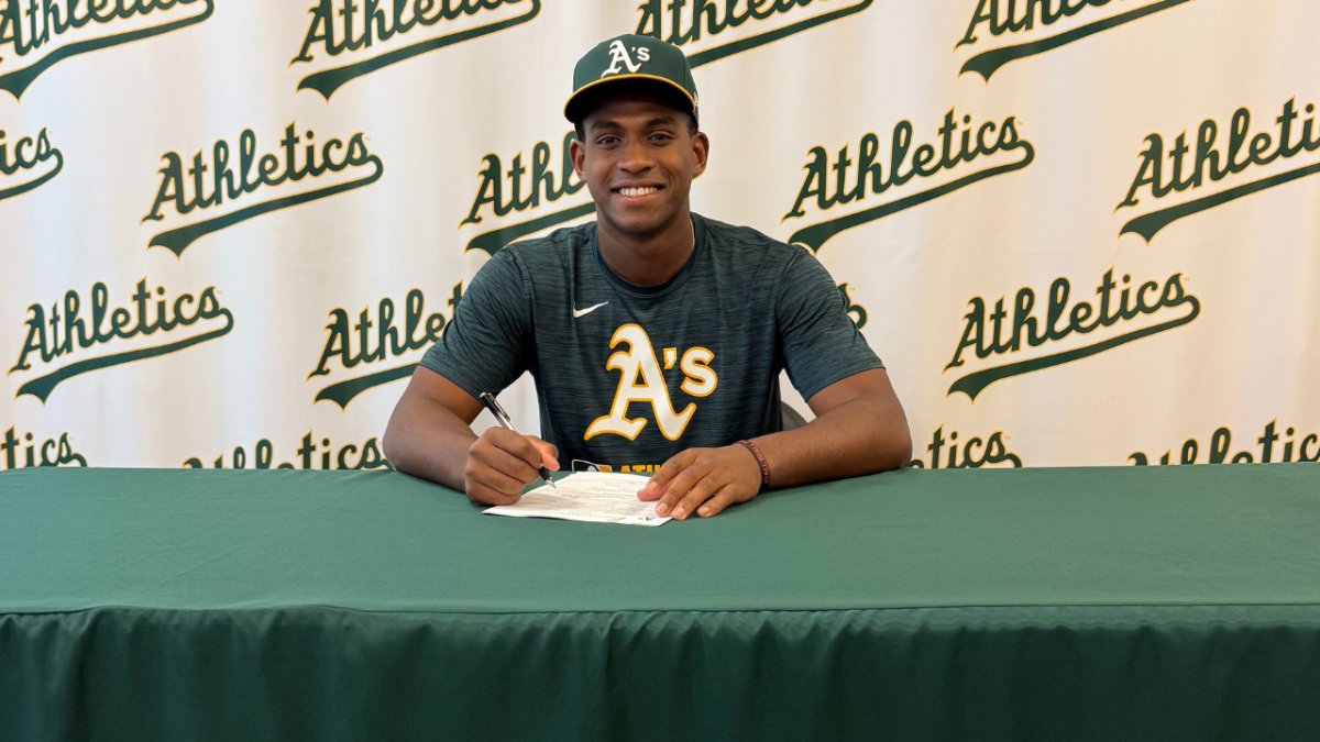 MikeDyer's tweet card. Indiana University outfielder Devin Taylor, a 2022 La Salle High School graduate, signed with the Athletics.