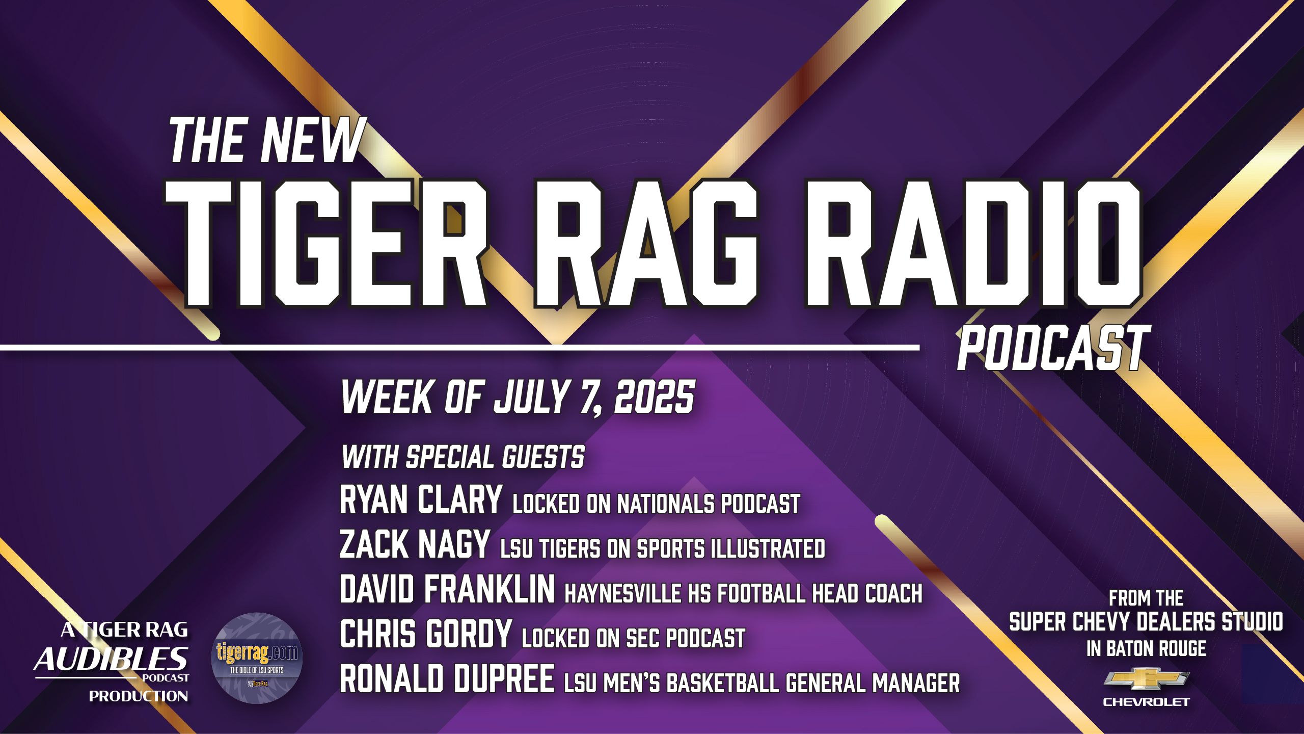TigerRagMedia's tweet card. Join the Tiger Rag Radio Podcast as we dive into the exciting future of LSU football! Our expert panel, featuring hosts Jeff Palermo of the Louisiana Radio Network and Tiger Rag editor Glenn Guilbeau...