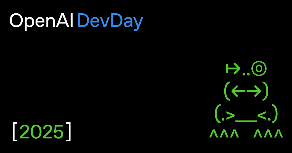 cristineejones's tweet card. OpenAI DevDay 2025
