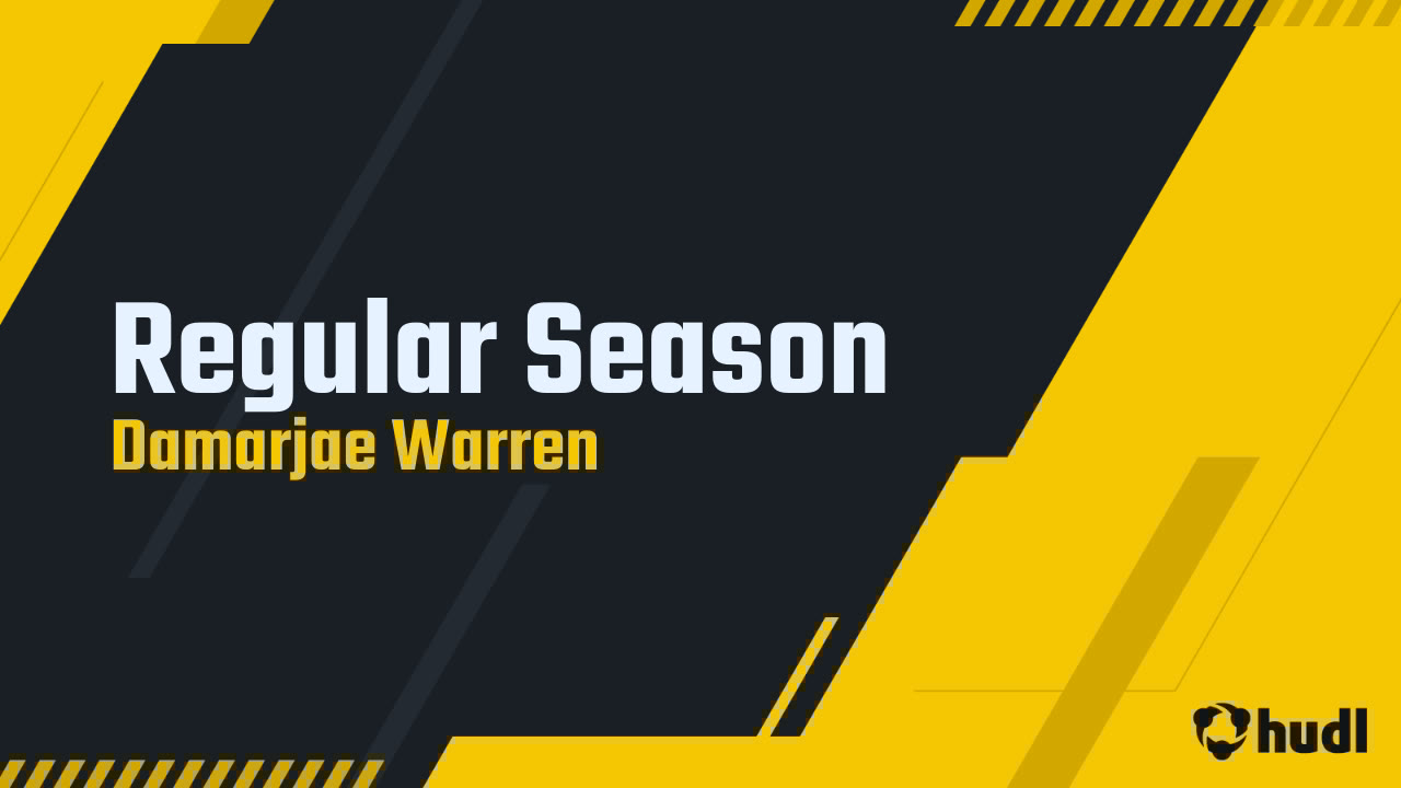 DamarjaeW's tweet card. Regular Season