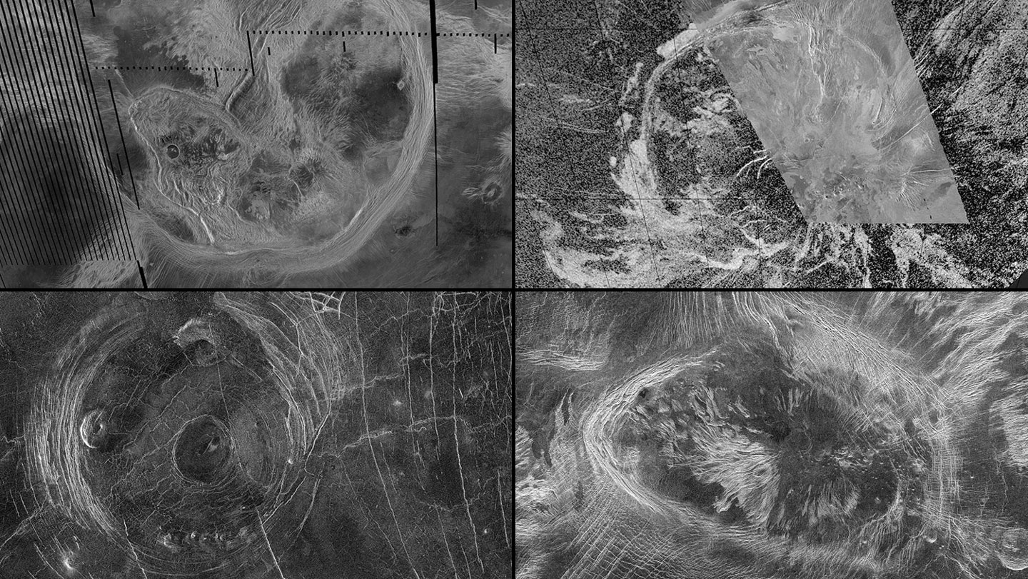 MayaAjmera's tweet card. Circular landforms speckling Venus' surface may be the work of tectonics — similar to the forces that reshape Earth’s surface.