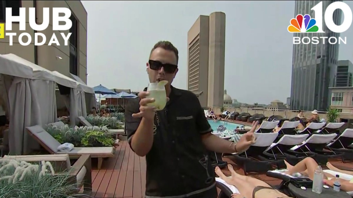 TheHubToday's tweet card. Welcome to the only rooftop pool in the city! Derek Zagami gave us the lowdown on some of Boston’s best summer activities to squeeze in while enjoying the luxurious views at The Colonnade Hotel....