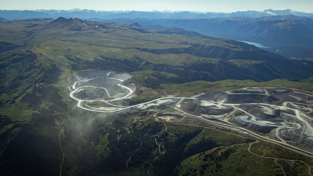 CBCNews's tweet card. Premier David Eby said an accident at the Red Chris mine near Dease Lake, B.C., has trapped three workers, two of them from B.C. and one from Ontario. Eby said they don't believe the workers are...