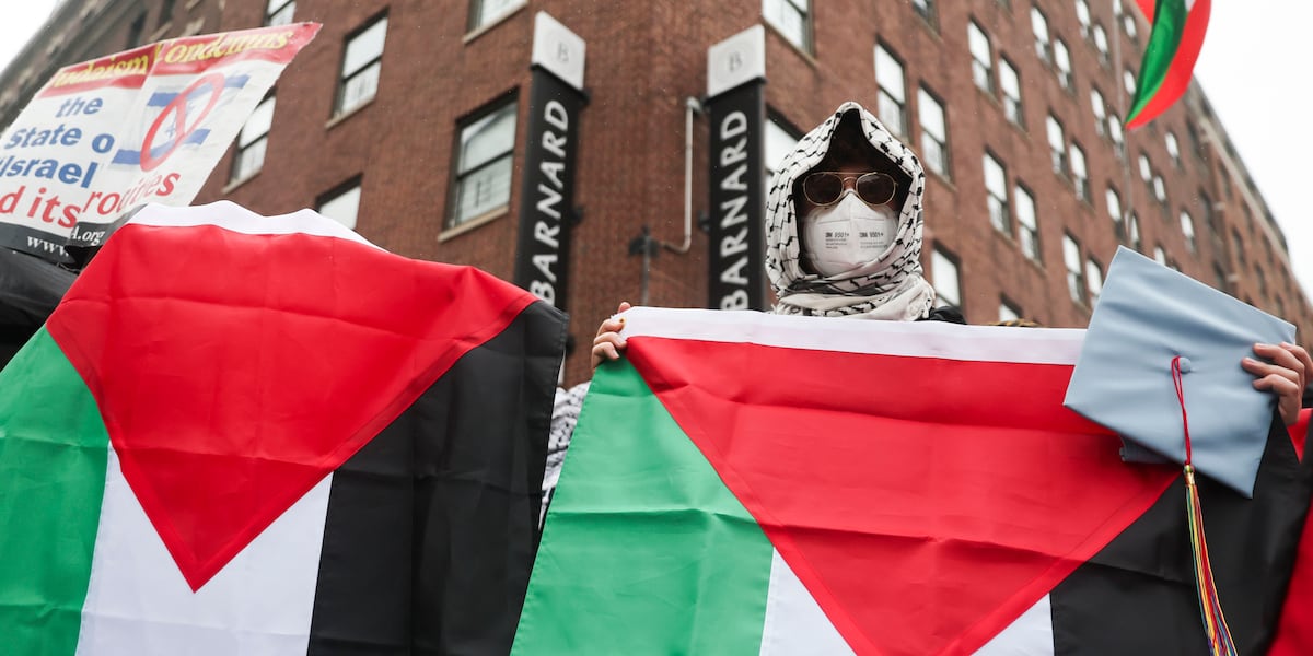 KGNSnews's tweet card. Columbia University has announced disciplinary actions against students involved in protests against the war in Gaza.