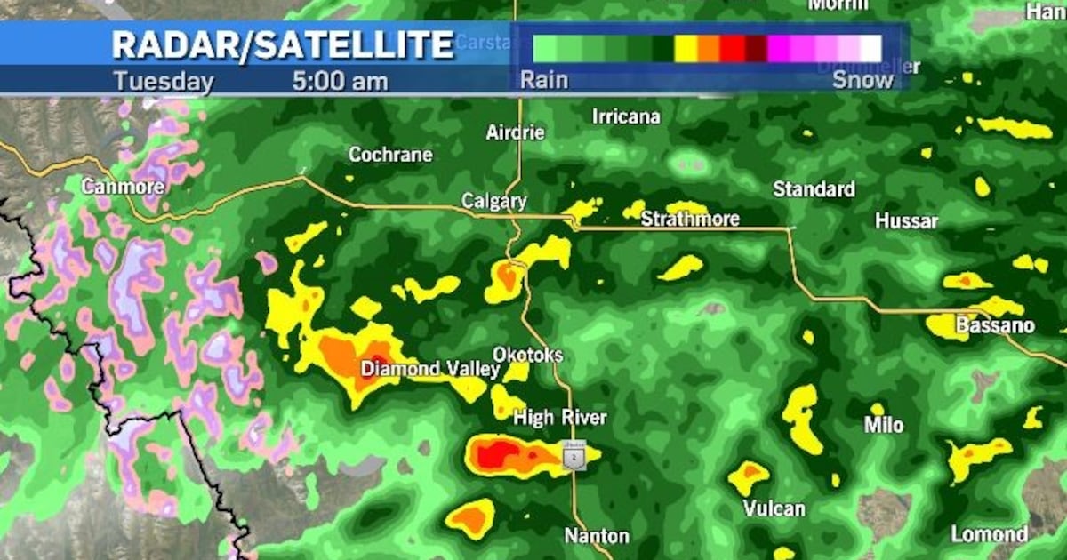 CTVCalgary's tweet card. Most of central and southern Alberta will undergo a period of recovery after a second rain event in less than a week.
