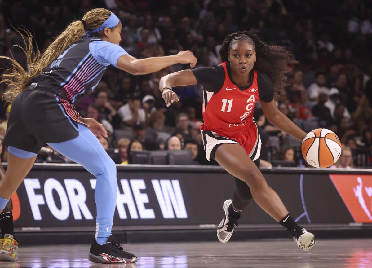 CallieJLaw's tweet card. The Aces beat the Atlanta Dream at Michelob Ultra Arena on Tuesday in their first game following the WNBA’s All-Star break.