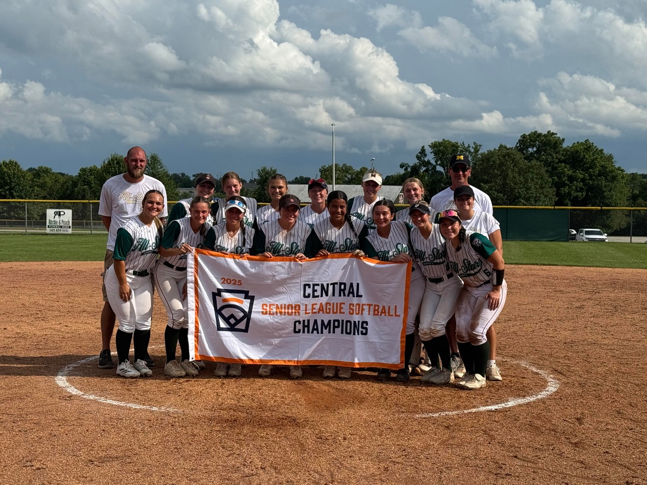 MLiveSports's tweet card. A Grand Blanc-based Senior Little League team with multiple Flint-area stars will represent Michigan in the 2025 Senior League Softball World Series. Check out their journey and meet the players.