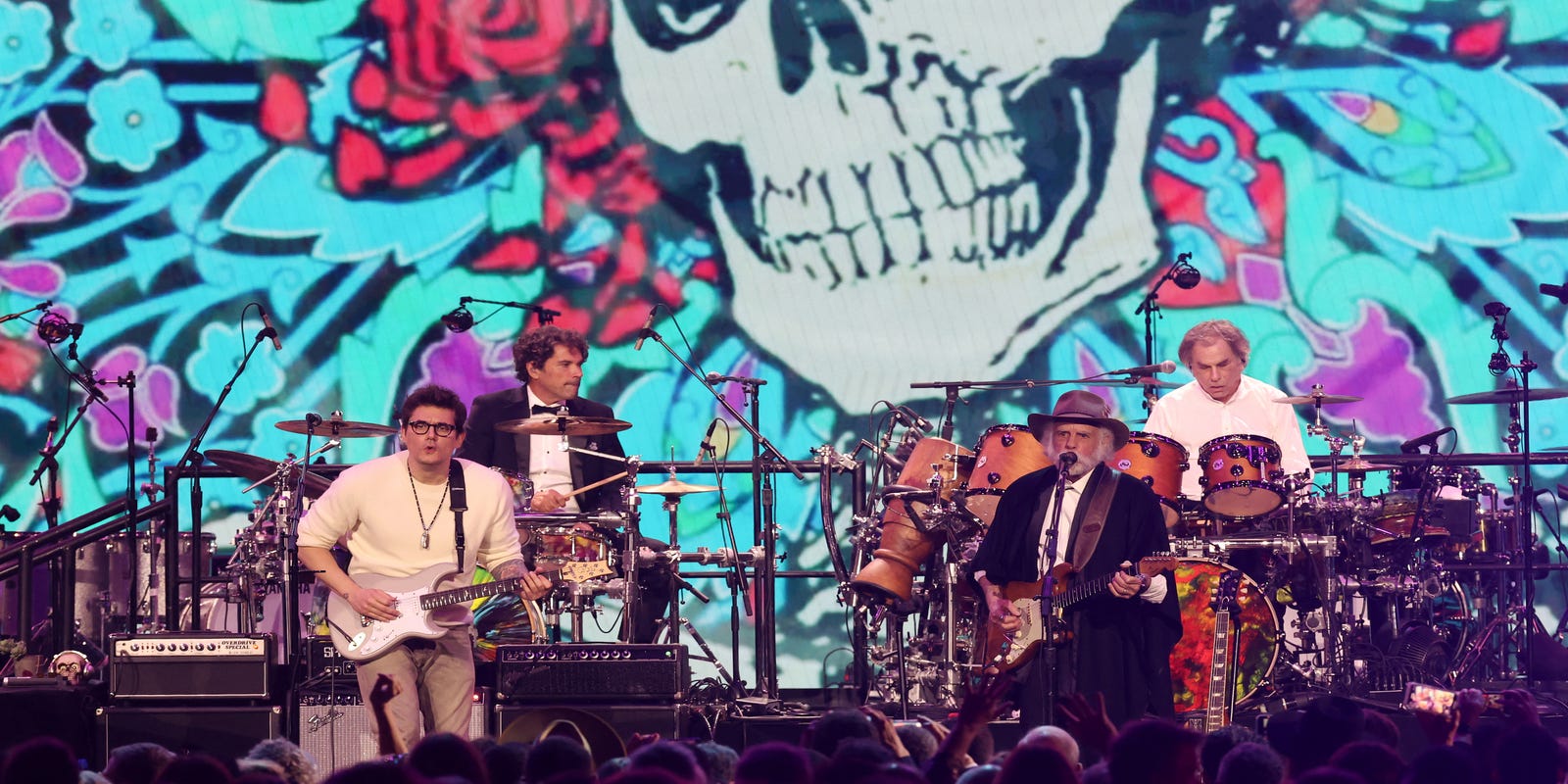statesman's tweet card. Fans can watch an upcoming Dead & Company concert in select IMAX theaters. The band is set to play in San Francisco from Aug. 1-3.