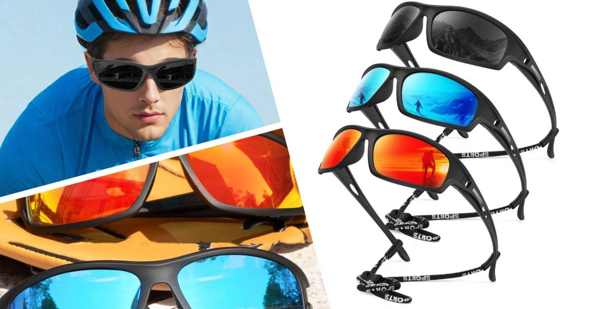 9to5toys's tweet card. 3-pack of KALIYADI Polarized Sport Sunglasses with Straps Buy for $11 (Reg. $22) What we love I’ve lost track of how many times I’ve lost or misplaced my sunglasses. It’s easy to do, and can ring...