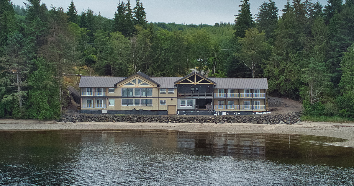 coast_resource's tweet card. With the grand opening of the Ocean House at Tlaga G̲áwtlaas, located in the north end of X̱aadáa Gwáay | X̱aada Gwaay.yaay* Haida Gwaii, on June 1, Haida Tourism celebrated a major milestone in its...
