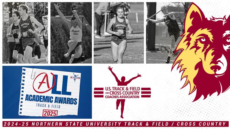 WolvesAthletics's tweet card. New Orleans – The U.S. Track & Field and Cross Country Coaches Association (USTFCCCA) announced the 2024-25 track and field All-Academic teams and individuals earlier this week. The Northern State...