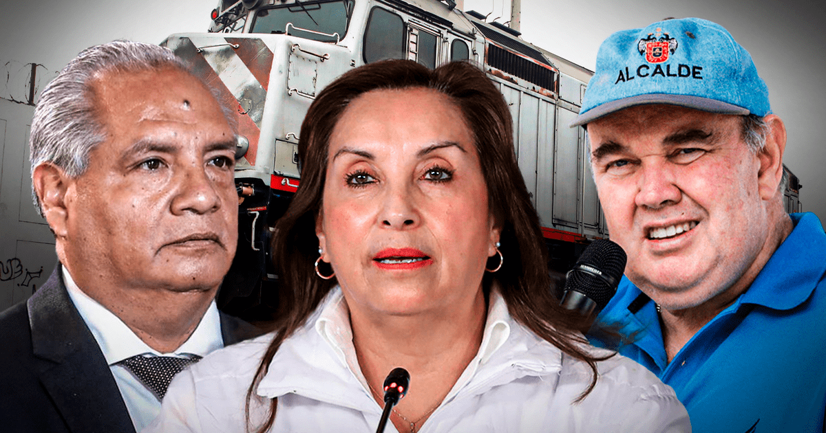 Politica_LR's tweet card. El alcalde de Lima aseguró que la solicitud de expedientes técnicos por el ministro del MTC, César Sandoval, sería "falta de voluntad para poner en marcha los trenes".