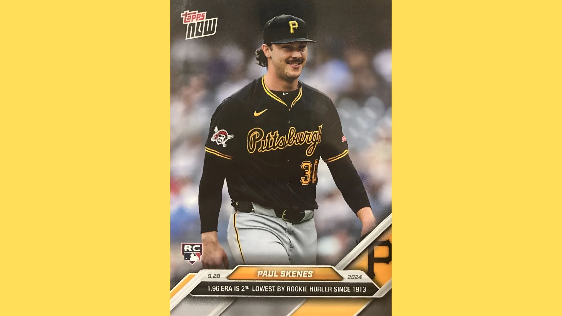 937theFan's tweet card. We have your chance to win a Paul Skenes 2024 Topps Now Card courtesy of Baseball Card Castle in Cranberry! Enter below to win!