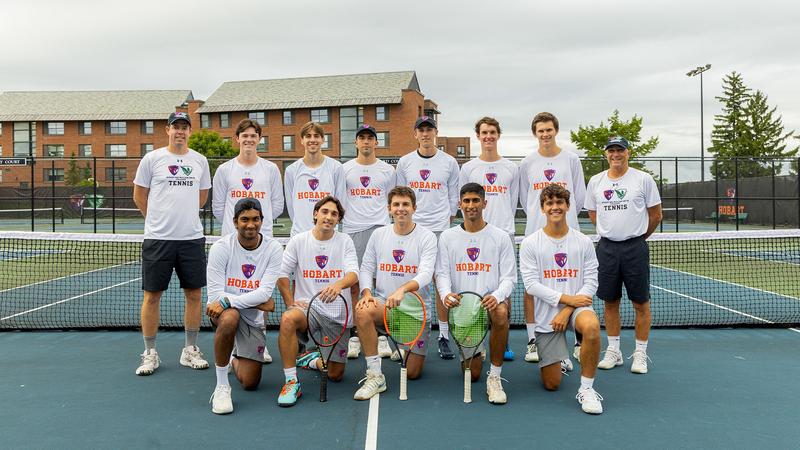 HWSAthletics's tweet card. The Hobart tennis team was named a 2025 Intercollegiate Tennis Association All-Academic Team. In addition, seven Statesmen were named ITA Scholar-Athletes.