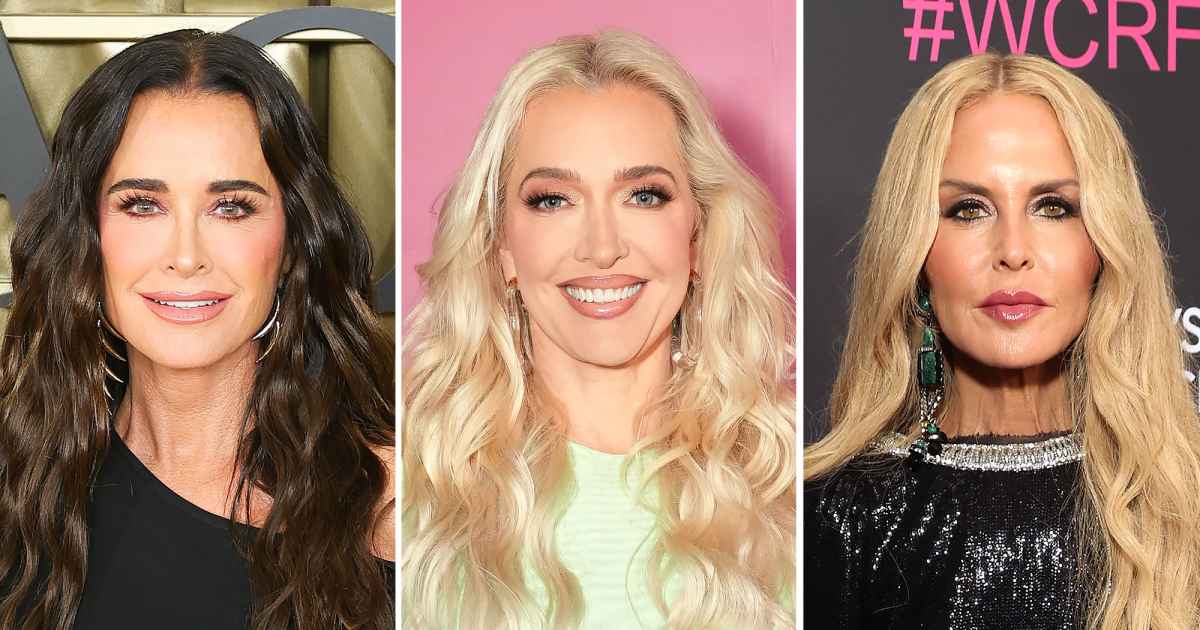 usweekly's tweet card. RHOBH's Kyle Richards and Erika Jayne share their thoughts on filming with newcomer Rachel Zoe and the drama brewing on season 15