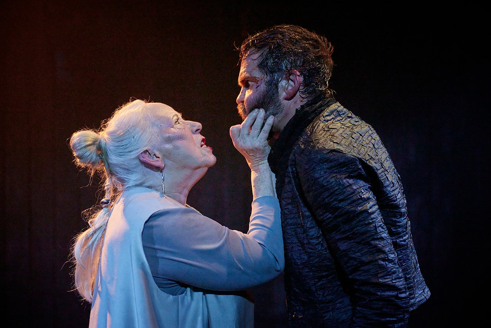 chrisorourke13's tweet card. Marie Mullen and Marty Rea in Druid's Macbeth. Image by Ros Kavanagh****Some facts land with sobering clarity. Including there are as many years between 1925 and 1975 as there are between 1975 and...