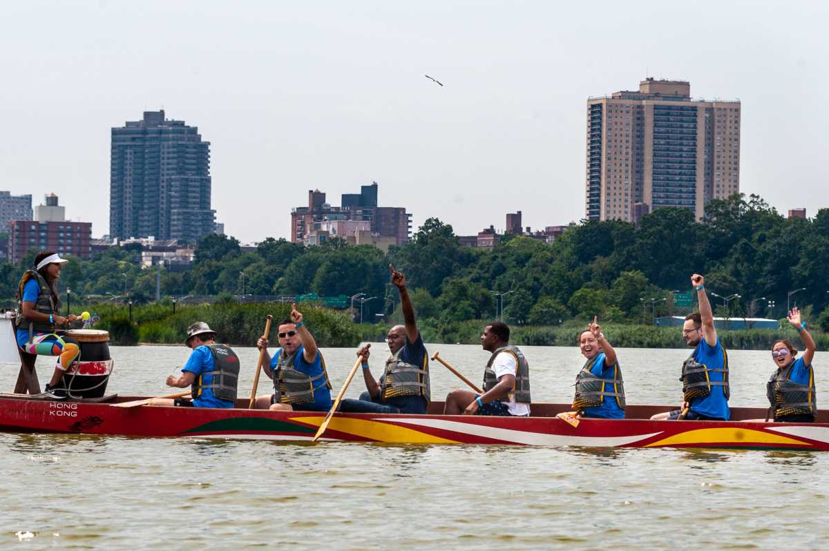 QNS's tweet card. The 35th annual Hong Kong Dragon Boat Festival is set to return to Flushing Meadows Corona Park next month, bringing fun and lively boat races to Meadow Lake
