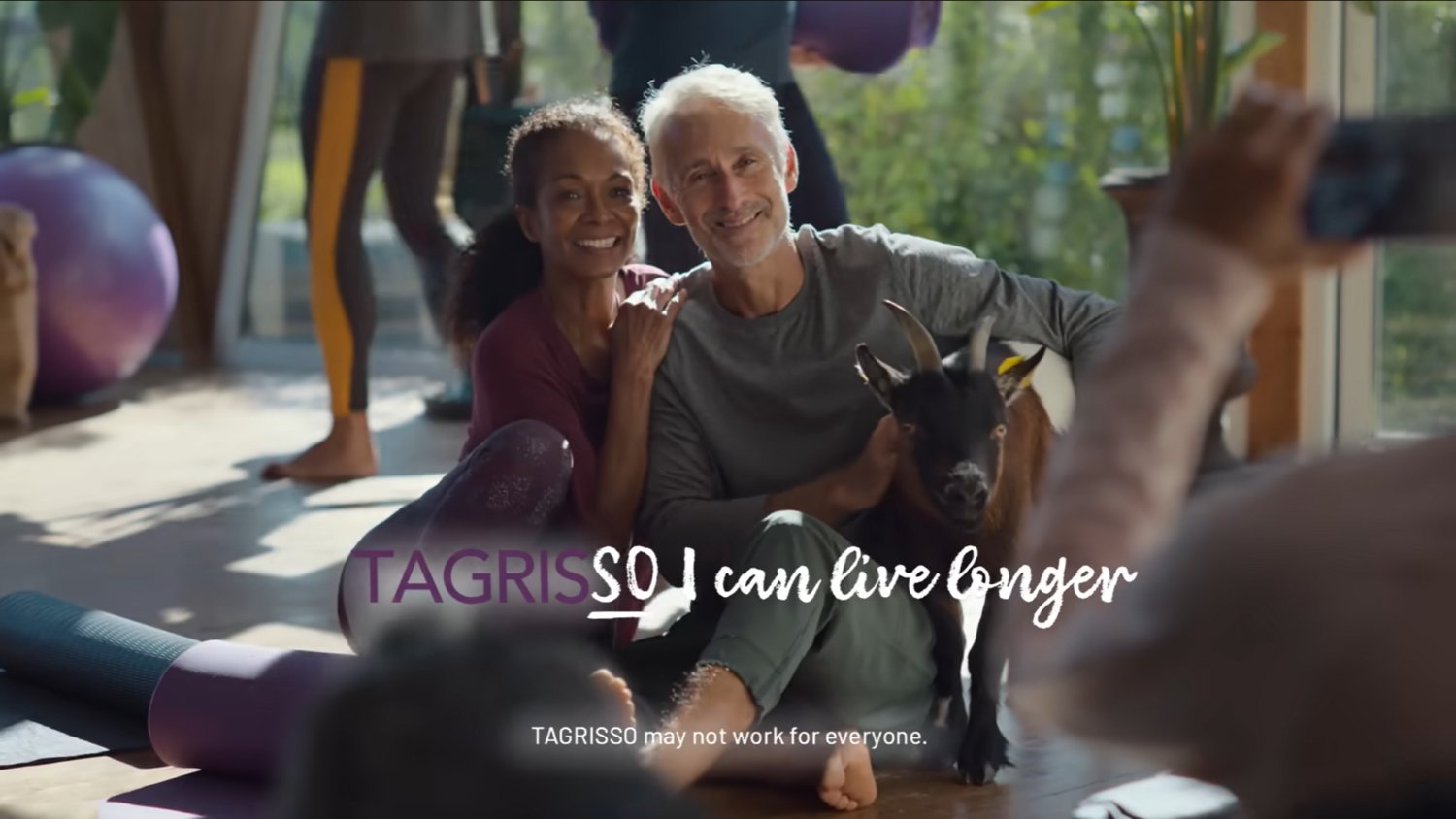 FiercePharma's tweet card. Ahead of the 10-year anniversary of Tagrisso’s initial FDA approval this fall, AstraZeneca has debuted the first direct-to-consumer commercial for the lung cancer med. | Ahead of the 10-year annive...