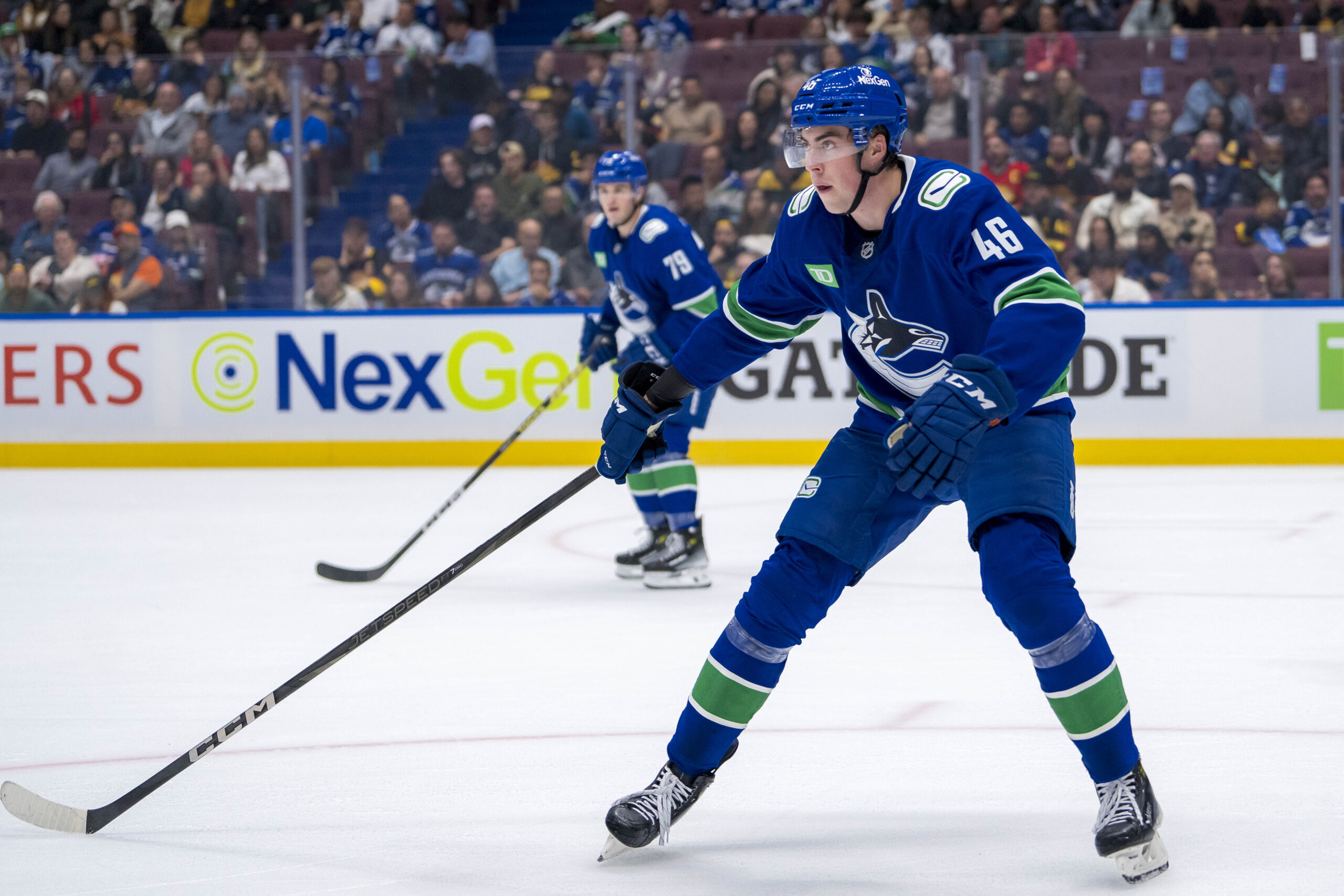 LBernasiewicz's tweet card. With development camp arriving this week, here are five prospects to pay attention to for the Vancouver Canucks