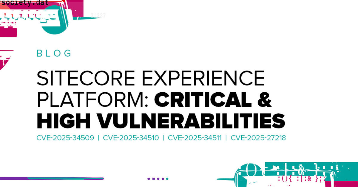 bishopfox's tweet card. Bishop Fox dives into recent vulnerabilities discovered in the Sitecore Experience Platform that could allow attackers to gain complete system access.