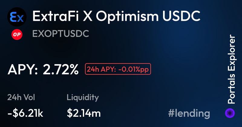 portals_fi's tweet card. Seamlessly Lend, Swap, Zap, Rebalance, and Discover Yield Opportunities Across DeFi with Intent-Based Transactions and Comprehensive On-Chain Analytics.