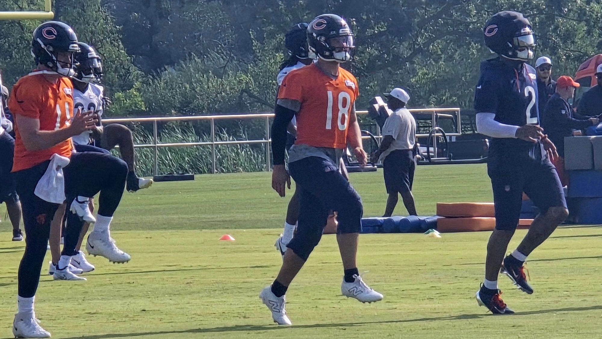 ClockerSports's tweet card. The Chicago Bears went through their first practice of 2025 training camp, and they are likely eager to get back on the field for Day 2.