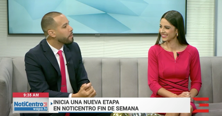NoticentroWAPA's tweet card. Los jóvenes periodistas serán desde este sábado los nuevos anclas de las ediciones de fin de semana, destacando el privilegio de representar a la nueva generación de comunicadores en esta