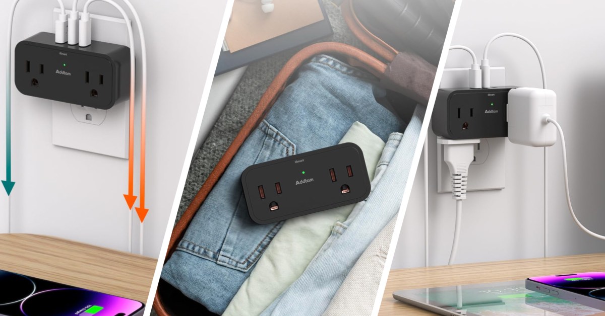 9to5toys's tweet card. Addtam 7-in-1 USB-C Outlet Extender Buy for $7 (Reg. $13) What we love Until you arrive at a hotel or Airbnb, you generally won’t really know what the outlet situation is going to be. That’s one way...