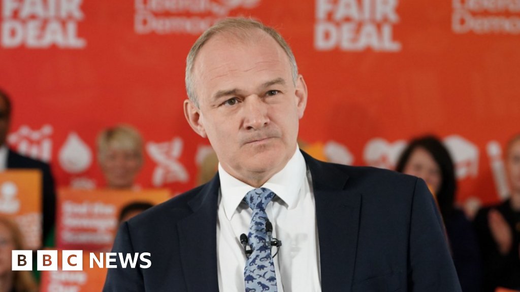 ThreshedThought's tweet card. Leader Sir Ed Davey says the UK must break the link between gas prices and electricity costs.