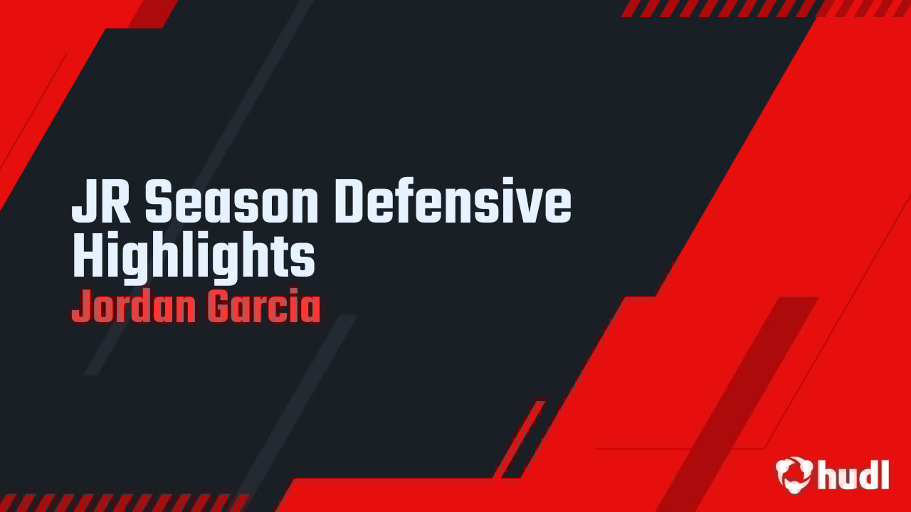 JGnumba8's tweet card. JR Season Defensive Highlights