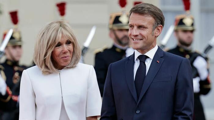 DavidBCollum's tweet card. The French first couple has consistently disputed these claims, citing official birth records.