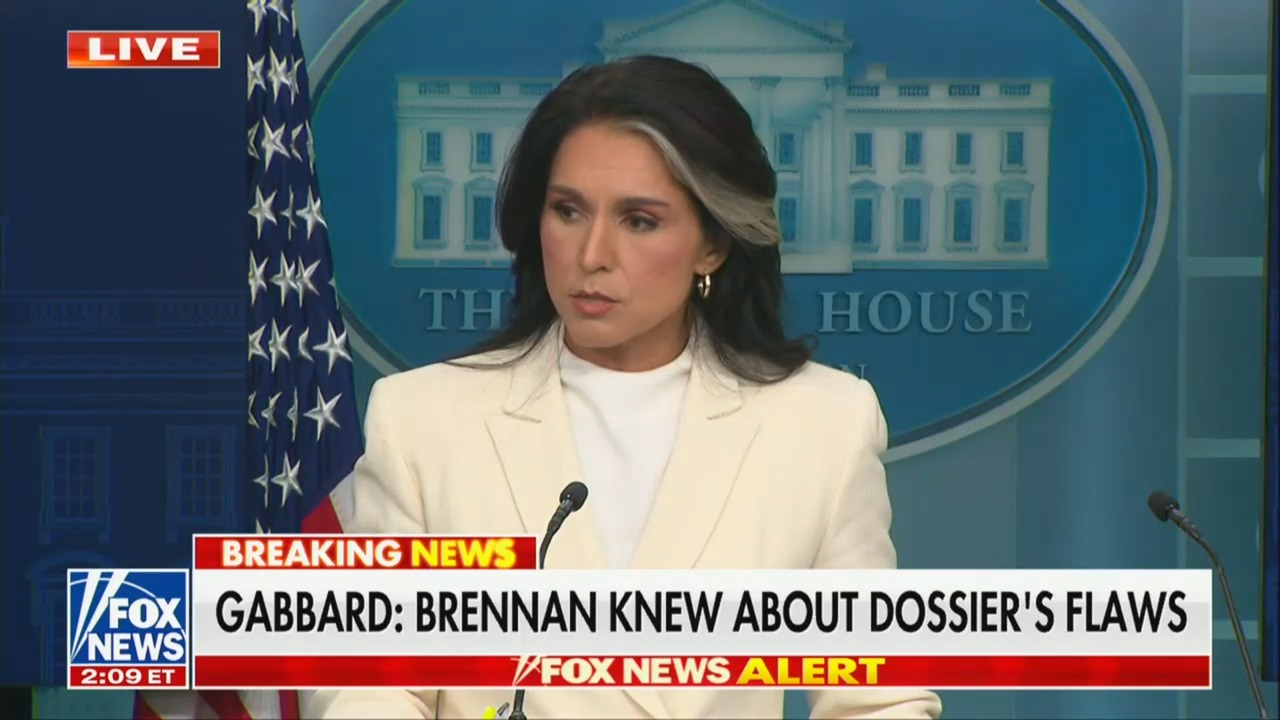 isaac_schorr's tweet card. Tulsi Gabbard confirmed that the Trump administration is considering pursuing criminal charges against former President Barack Obama.