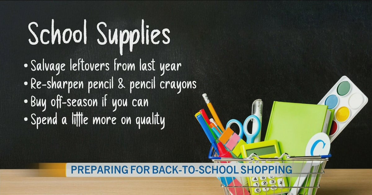 ctvottawa's tweet card. Back to school is around the corner and parents are already thinking about shopping for school supplies. Julie Cole has some sage advice.