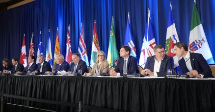 robertbenzie's tweet card. Justice issues and health care were top of mind topics for the premiers Wednesday.